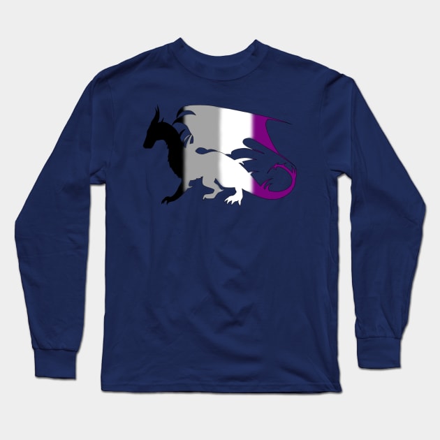 Ace Dragon Long Sleeve T-Shirt by Not Like The Otters